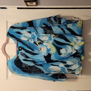 JM Collection Dolman sleeve sheet blouse